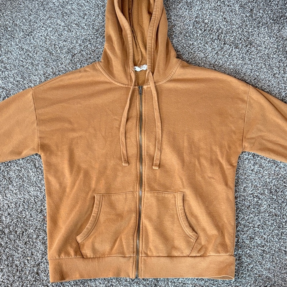 Pink Rose Camel Fleece Hoodie